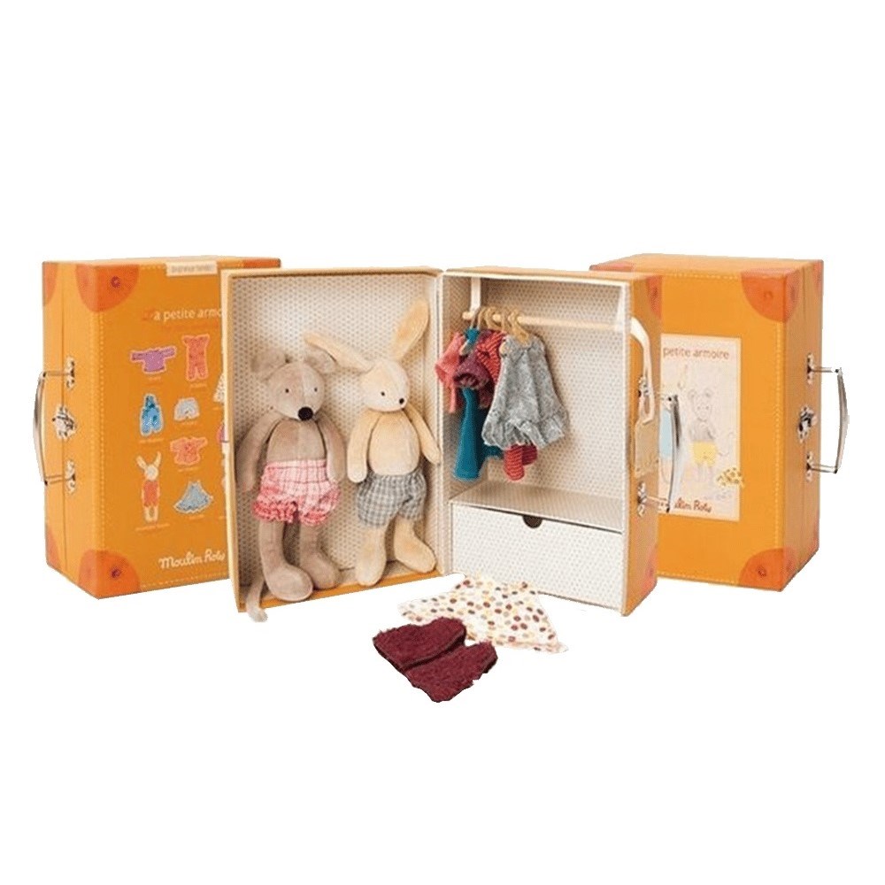 Moulin Roty Küçük Valiz Gardrop - Aile 