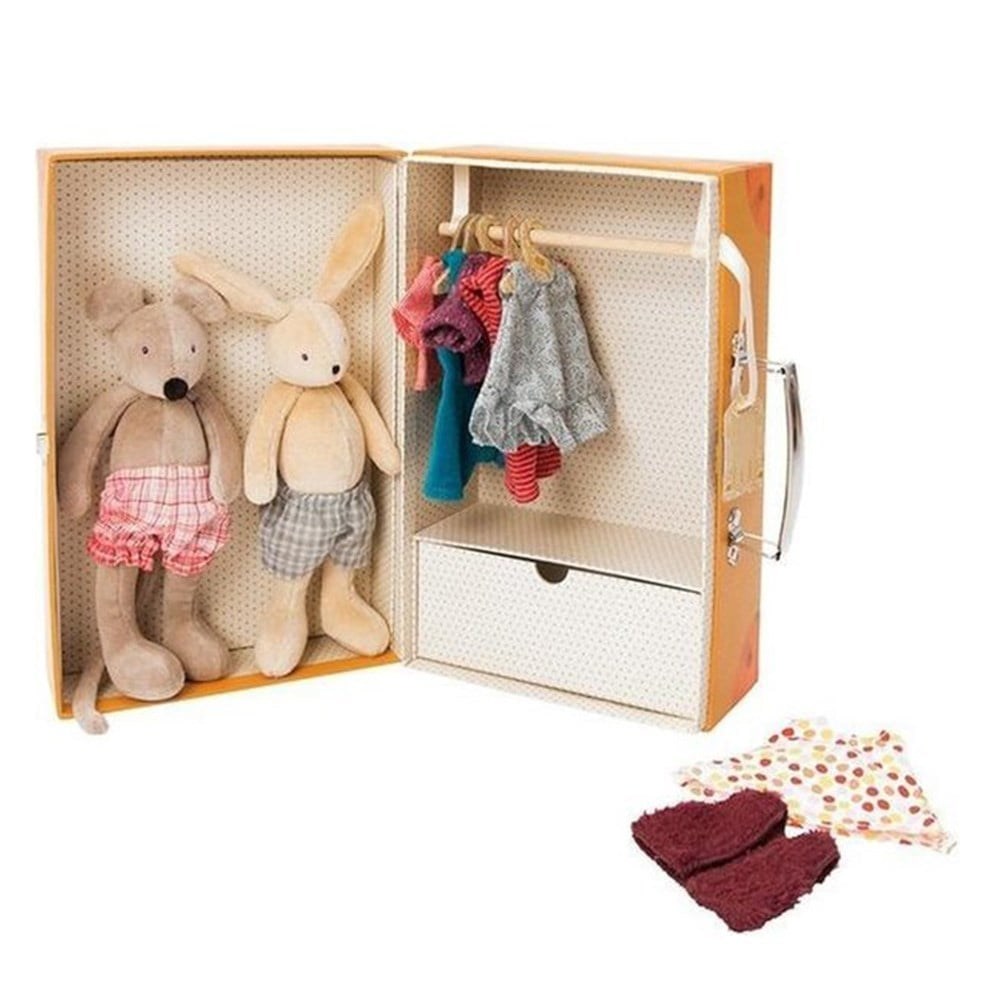 Moulin Roty Küçük Valiz Gardrop - Aile 
