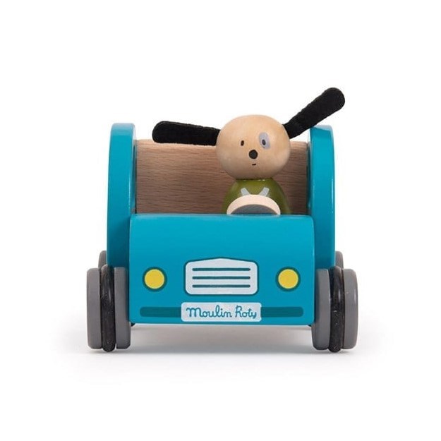 Moulin Roty Ahşap Oyuncak - Araba 