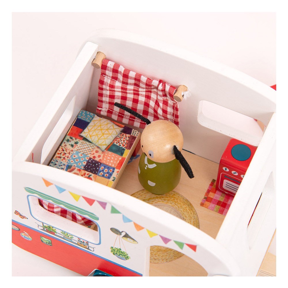 Moulin Roty Ahşap Oyuncak - Karavan 
