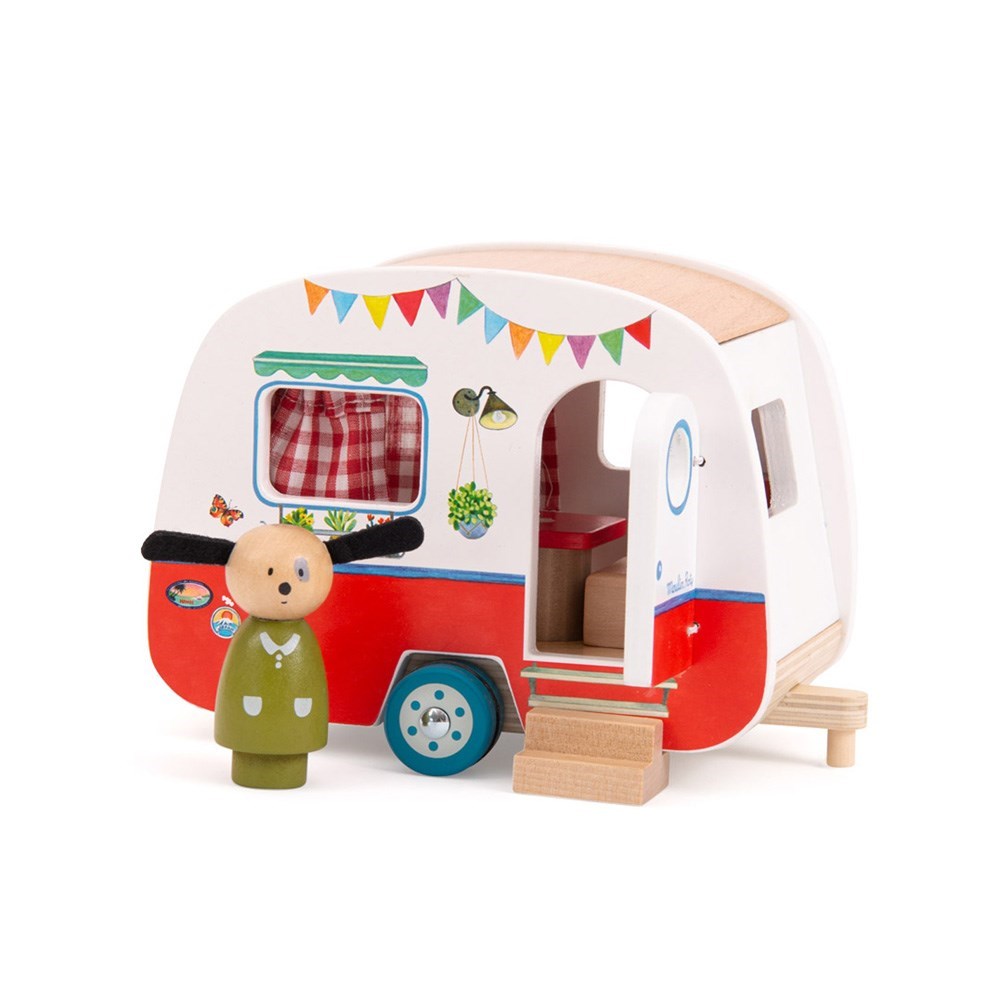 Moulin Roty Ahşap Oyuncak - Karavan 