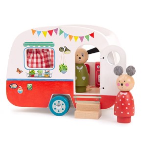 Moulin Roty Ahşap Oyuncak - Karavan