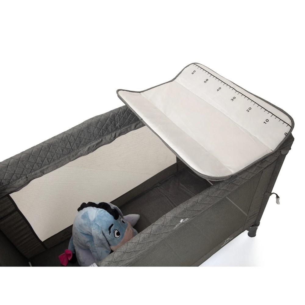 Mammi Co Luna Anne Yanı / Park Ve Seyahat Yatağı Gri 63x120 Gri
