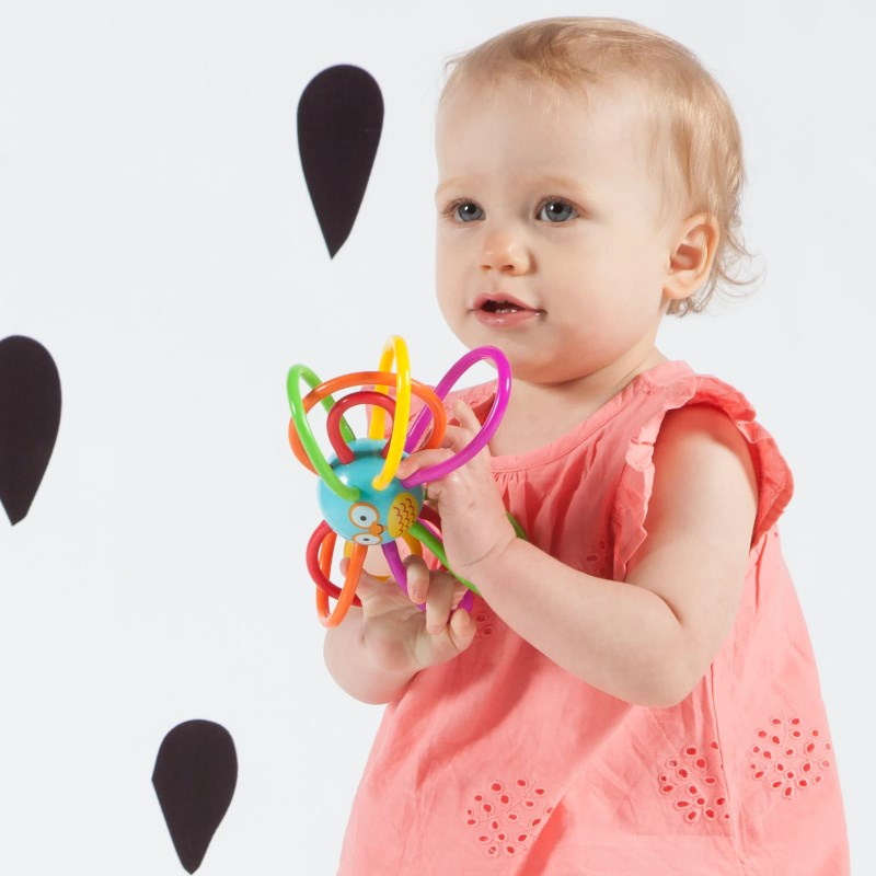 Manhattan Toy Zoo Winkels Diş Kaşıyıcı Baykuş Orjinal