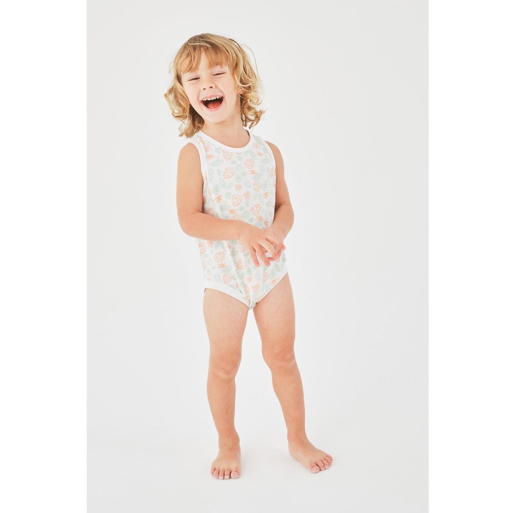 Minycenter Erkek Bebek 2li Atlet Body Turuncu