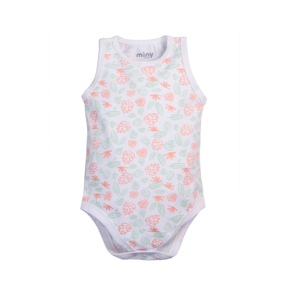 Minycenter Erkek Bebek 2li Atlet Body Turuncu