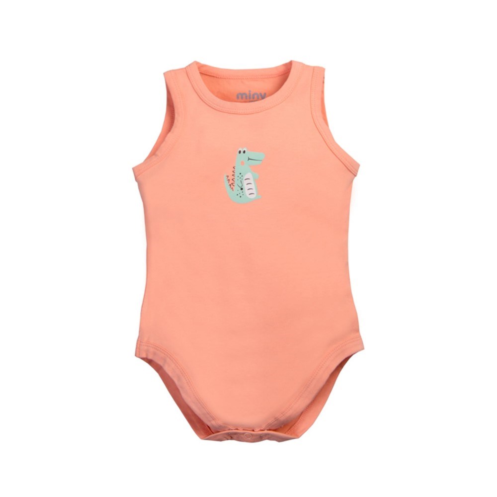Minycenter Erkek Bebek 2li Atlet Body Turuncu