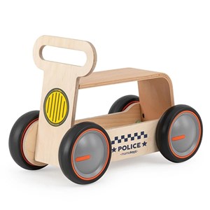 Mamatoyz DriveMe Wood Polis - Bin Sür& Oyuncak Deposu