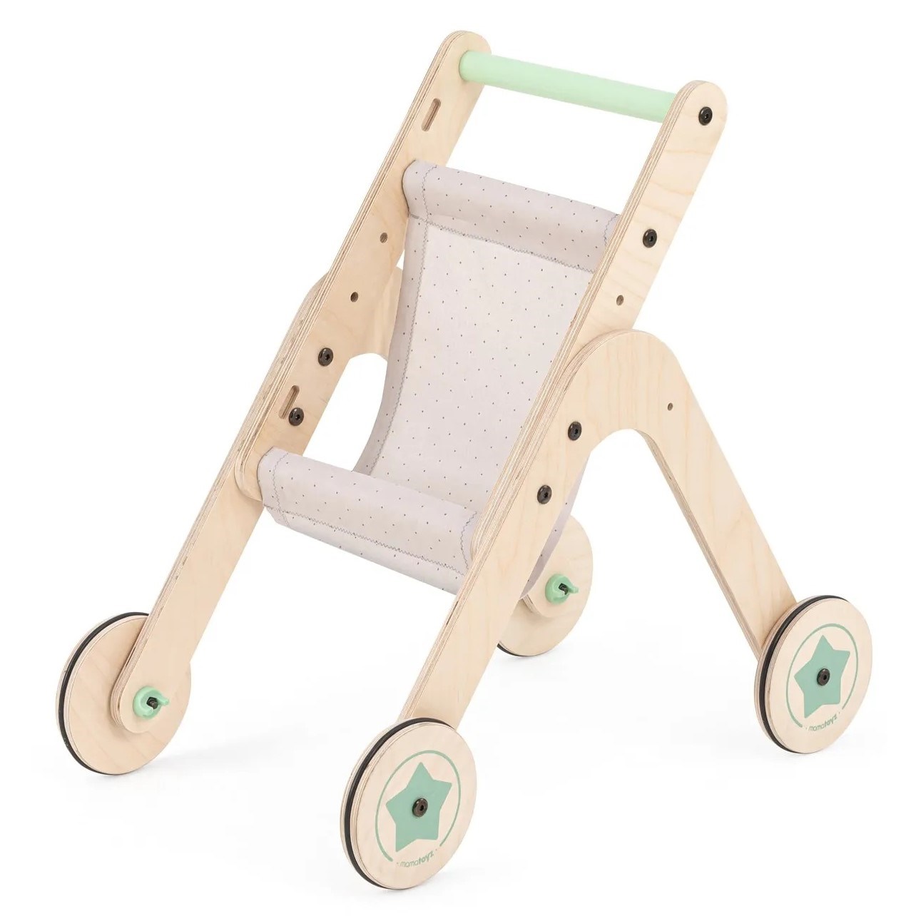Mamatoyz Trio Stroller İlk Adım Yürüteç & Oyuncak Bebek Arabası 