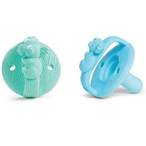 Munchkin Wildlove Silikon Emzik +0 Ay Yeşil/ Mavi