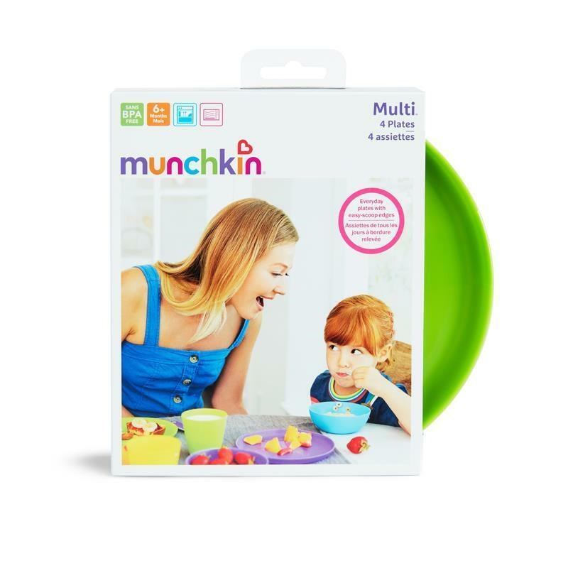 Munchkin 4'lü Bebek Beslenme Tabakları 6 Ay+ 