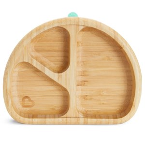 Munchkin Vakumlu Taban Bölmeli Bambu Tabak 6ay+