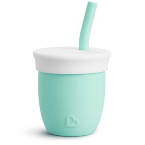 Munchkin Silikon Pipetli Eğitim Bardağı 6ay+ Mint Yeşil 118 ml