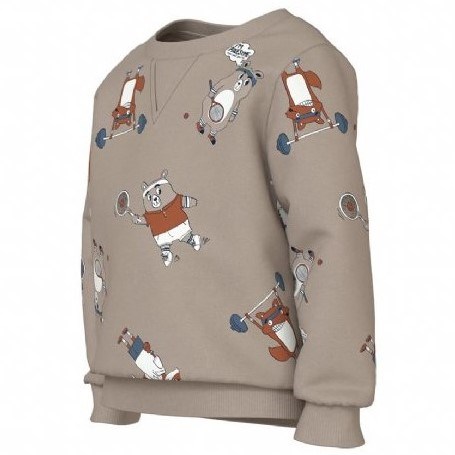 Name It Kışlık Erkek Çocuk Sweat-shirt Krem
