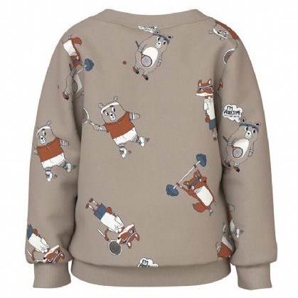 Name It Kışlık Erkek Çocuk Sweat-shirt Krem