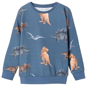 Name It Kışlık Erkek Çocuk Organik Sweat-shirt Dinozor