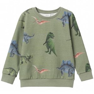 Name It Kışlık Erkek Çocuk Organik Sweat-shirt Dinozor