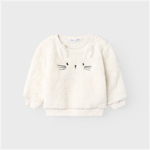 Name It Kışlık Kız Bebek Peluş Sweat