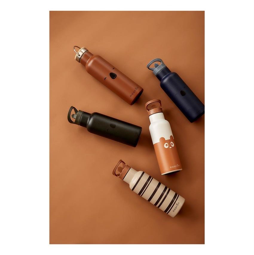 Nuuroo Pipetli Çelik Termos 500 ML-  Koala Caramel Cafe 