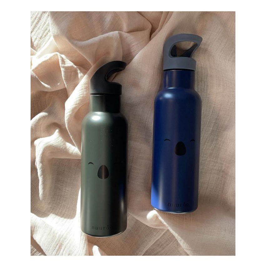 Nuuroo Pipetli Çelik Termos 350 ML-  Koala Black Iris 