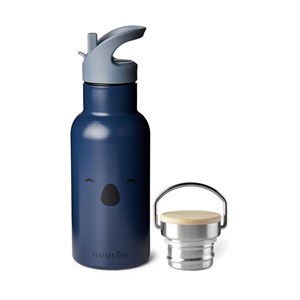 Nuuroo Pipetli Çelik Termos 350 ML-  Koala Black Iris