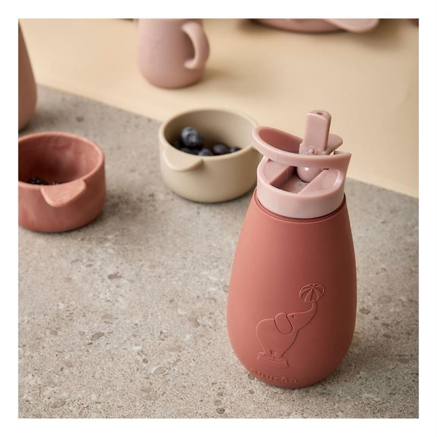 Nuuroo Silikon Pipetli Suluk 350 ML- Mahogany 