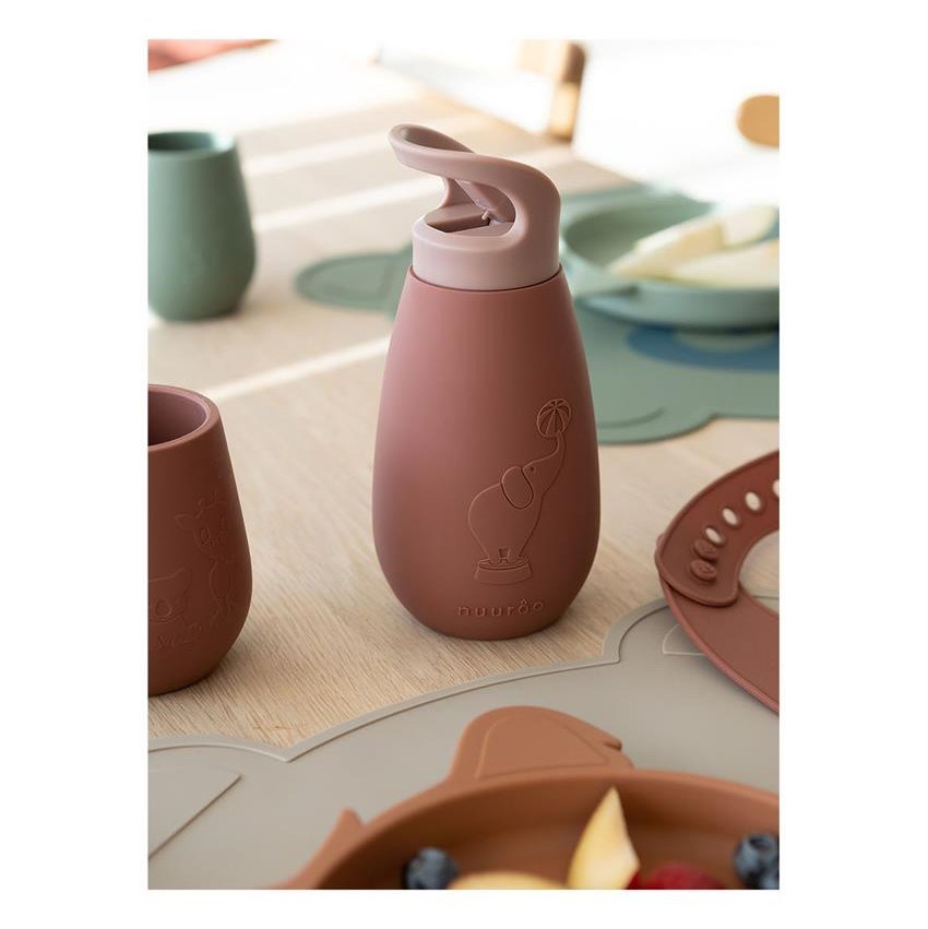 Nuuroo Silikon Pipetli Suluk 350 ML- Mahogany 