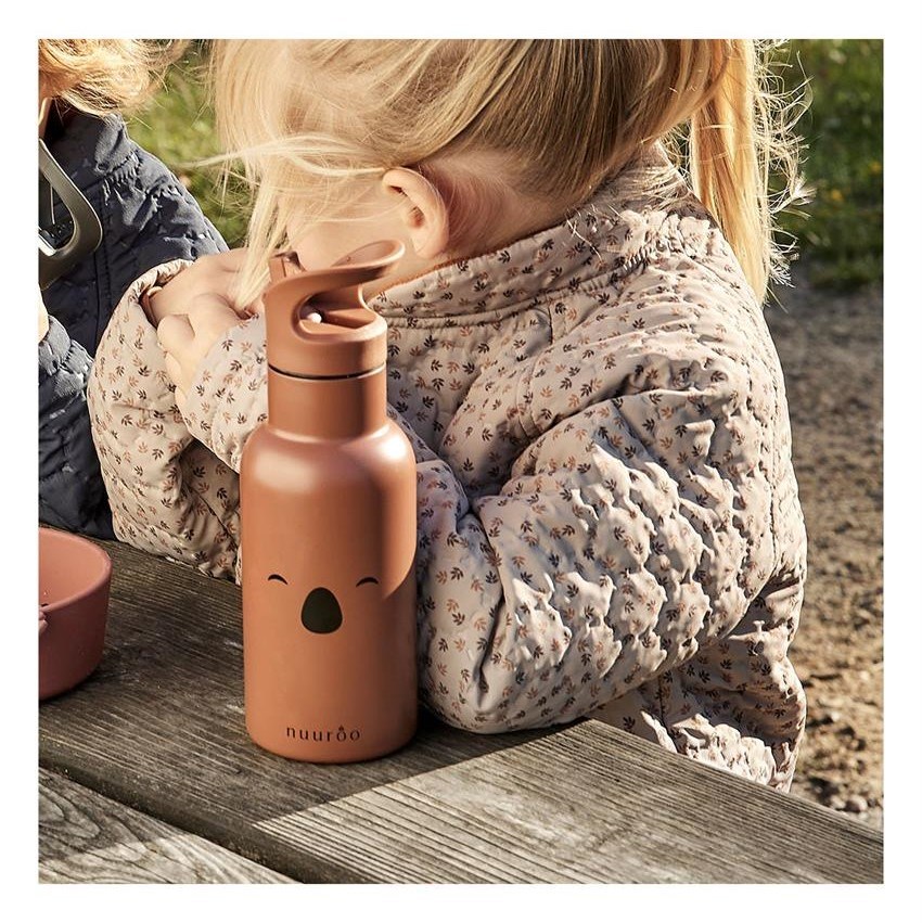 Nuuroo Pipetli Çelik Termos 350 ML-  Koala Chimera 