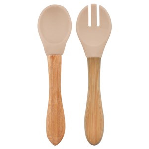 OiOi Mama Kaşığı Çatal Bubble Beige