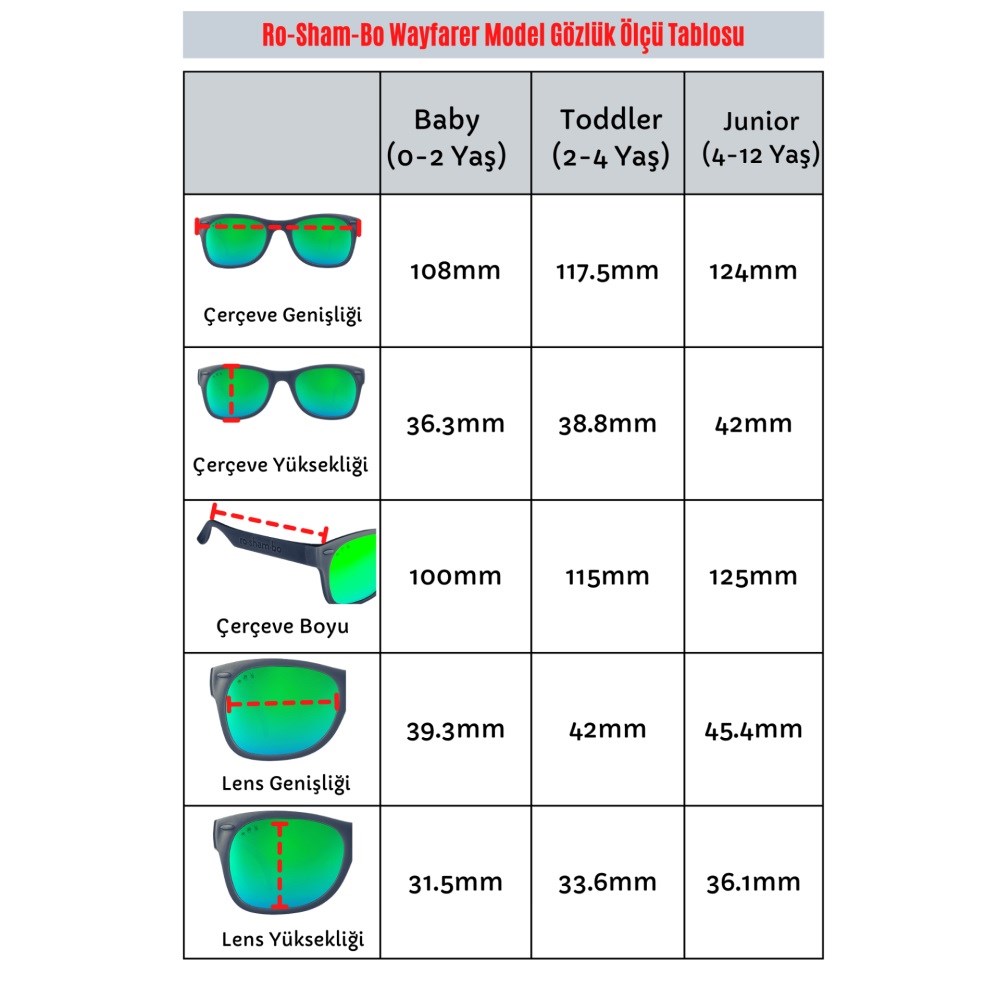 Ro-Sham-Bo Çocuk Güneş Gözlüğü 5+ Yaş Mcfly Lens 