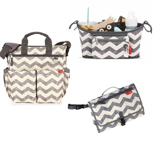 Skip Hop Duo  Pronto Orijinal Alt Açma  Grab&Go Çanta Set