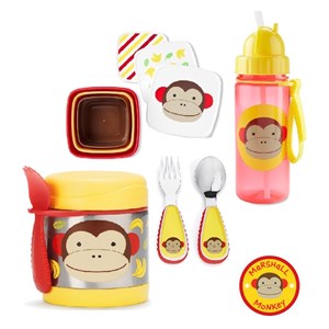 Skip Hop Zoo Beslenme Seti - Maymun