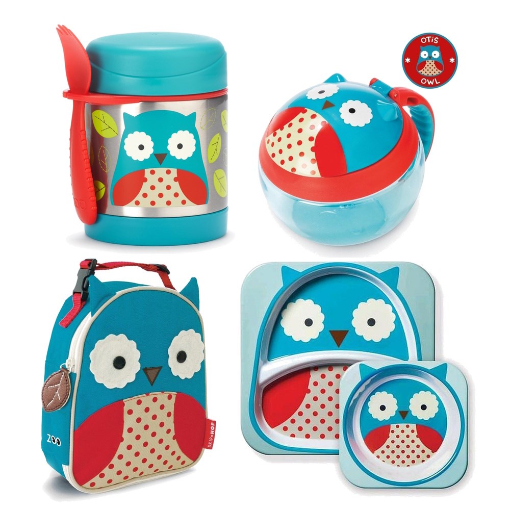 Skip Hop Zoo Beslenme Seti 1-Baykuş