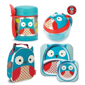 Skip Hop Zoo Beslenme Seti 1-Baykuş