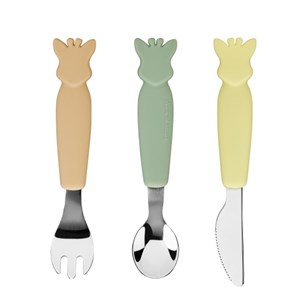 Sophie The Giraffe Metal Çatal Kaşık Takımı