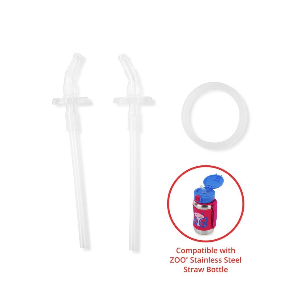 Skip Hop Pipetli Paslanmaz Çelik Suluk Yedek Pipeti Orjinal