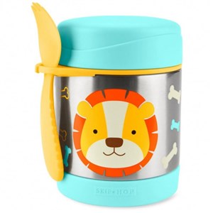 Skip Hop Zoo Paslanmaz Çelik Termos Aslan