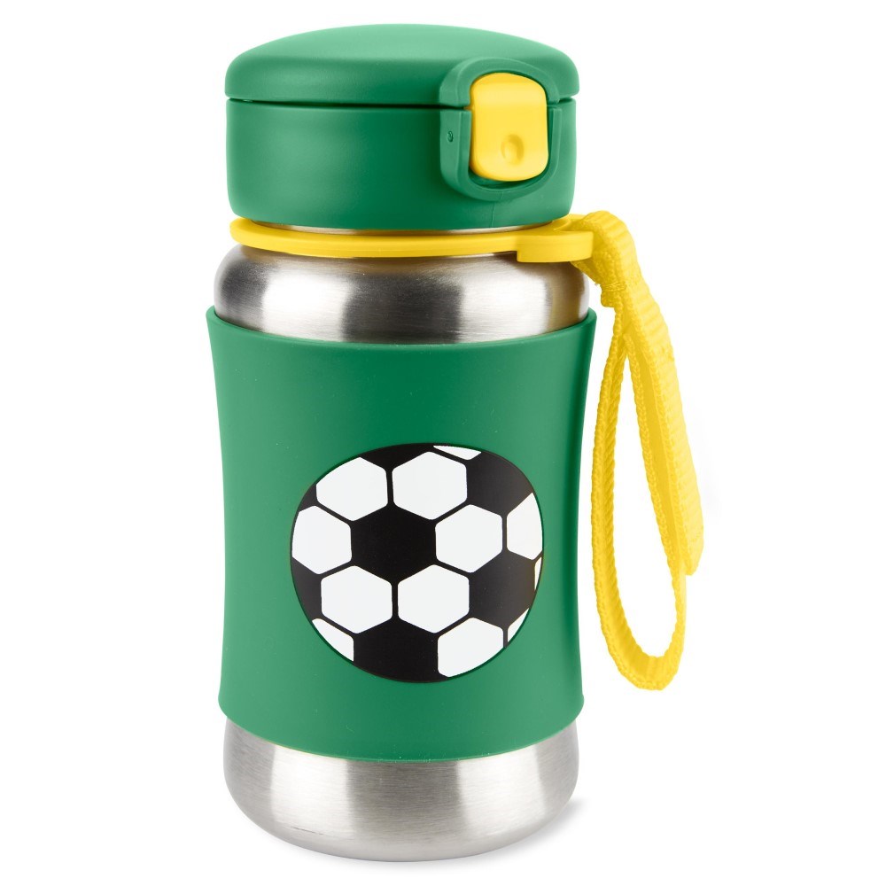 Skip Hop Spark Style Pipetli Paslanmaz Çelik Suluk Futbol Orjinal