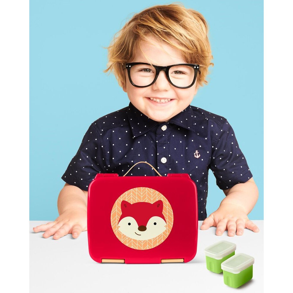 Skip Hop Spark Style Bento Beslenme Kutusu Tilki Orjinal