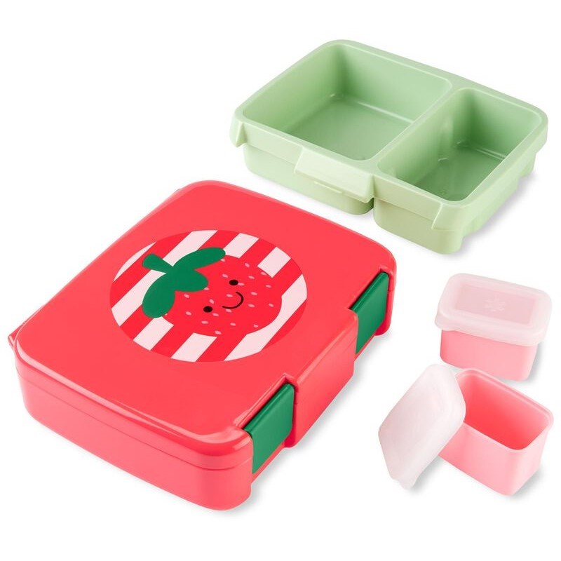 Skip Hop Spark Style Bento Beslenme Kutusu Çilek Orjinal