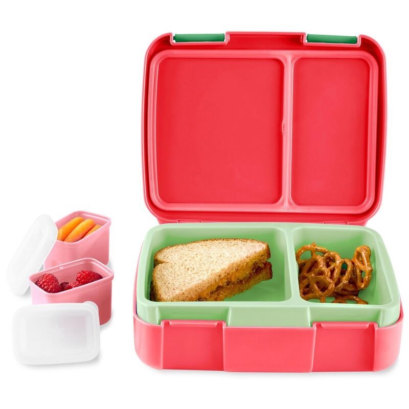 Skip Hop Spark Style Bento Beslenme Kutusu Çilek Orjinal