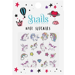 Snails Tırnak Sticker Seti - Unicorn