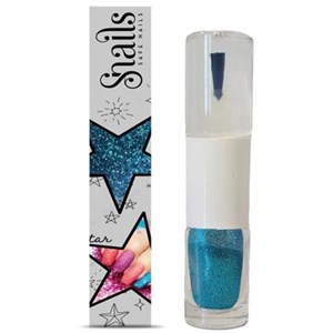 Snails Simli Tırnak Cilası - Dust Blue