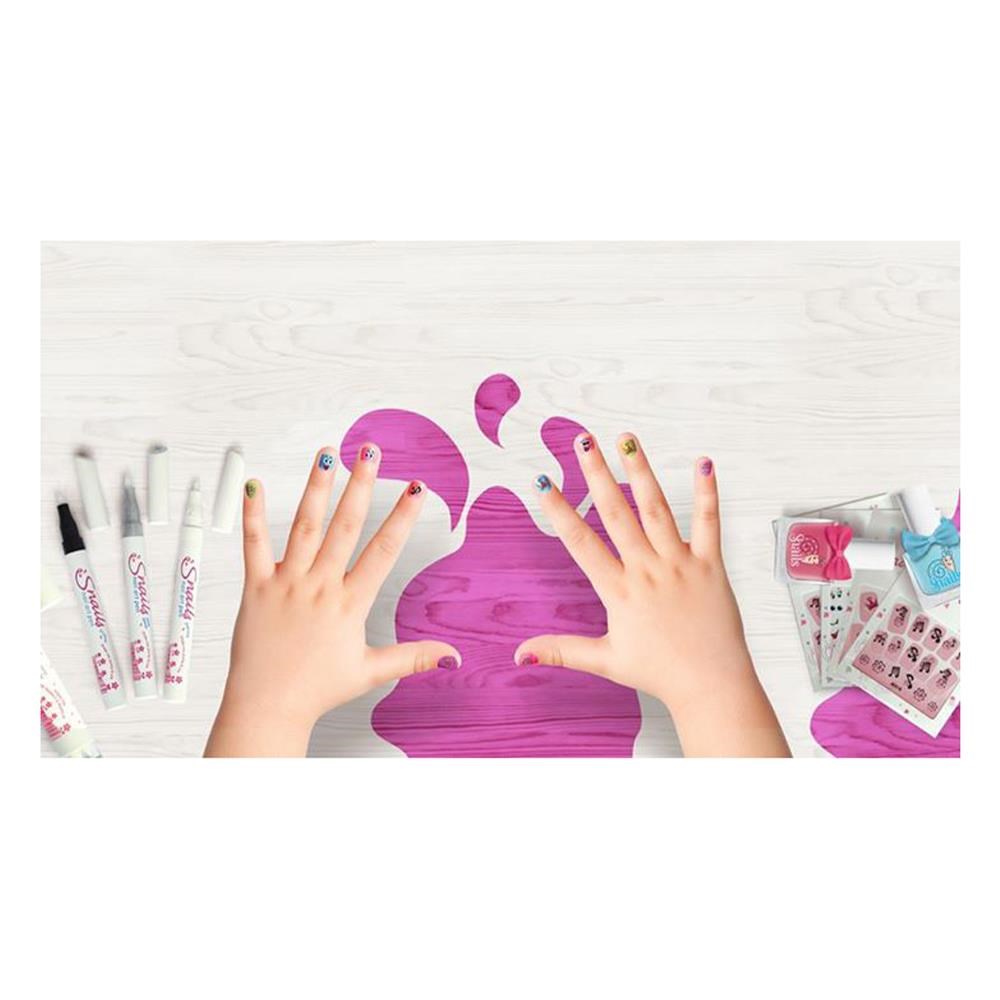 Snails Tırnak Sticker Seti - Quack Sarı