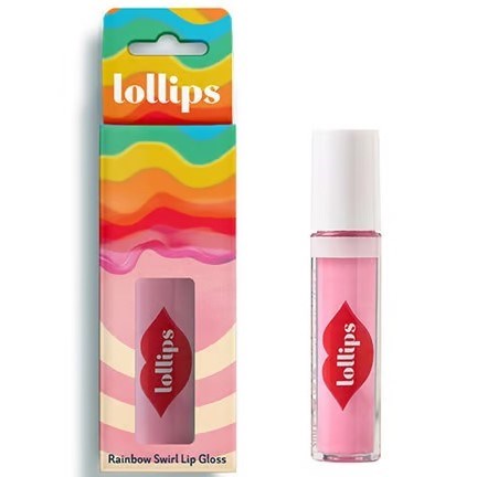 Snails Lollips Dudak Parlatıcısı - Rainbow Swirl Mor