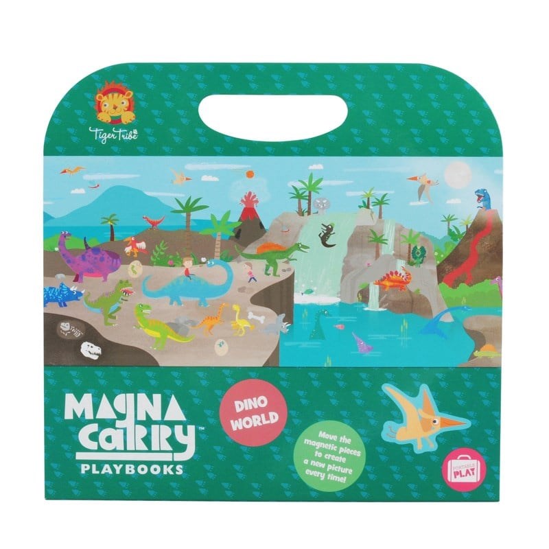 Tiger Tribe Mıknatıslı Oyun Seti-  Dino World 