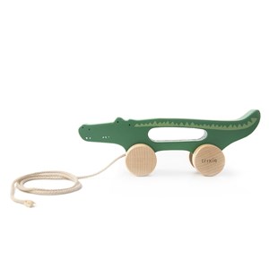 Trıxie Mr. Crocodile - Ahşap İpli Araba