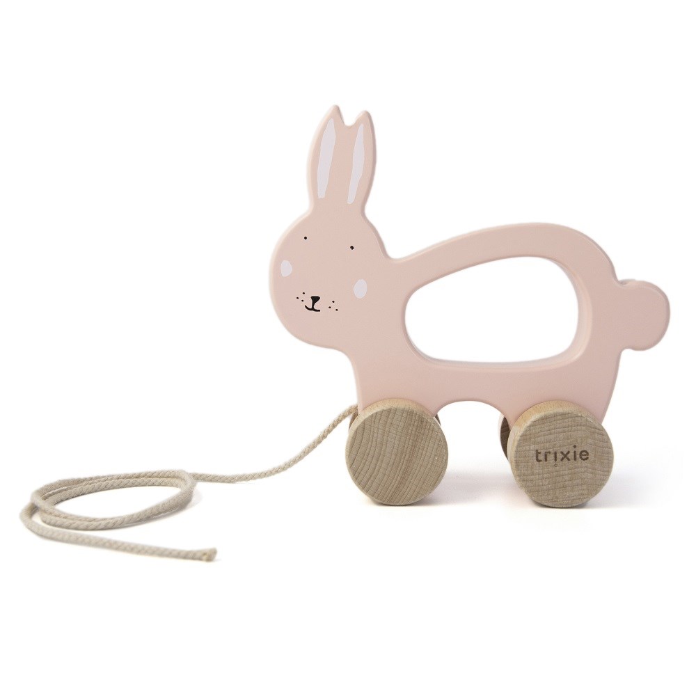 Trıxie Mrs. Rabbit - Ahşap İpli Araba 