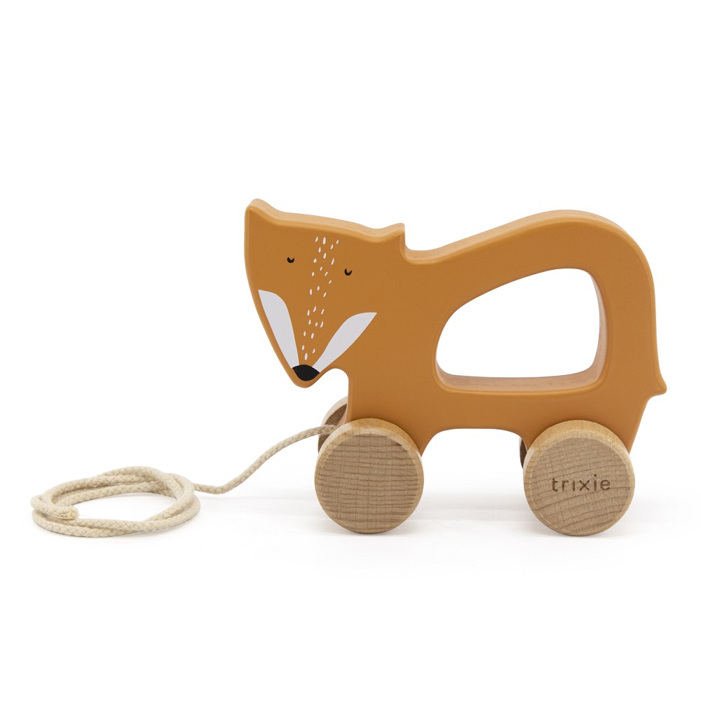 Trıxie Mr. Fox - Ahşap İpli Araba 