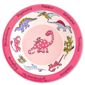 Tyrrell Katz Melamin Mama Kasesi Pink Dino
